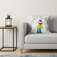 Ramadan Cushion 40×40 cm with Fiber Filling and Zipper – Elegant Ramadan Design | OS-RAM-048