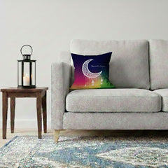 Ramadan Cushion 40×40 cm with Fiber Filling and Zipper – Elegant Ramadan Design | OS-RAM-044