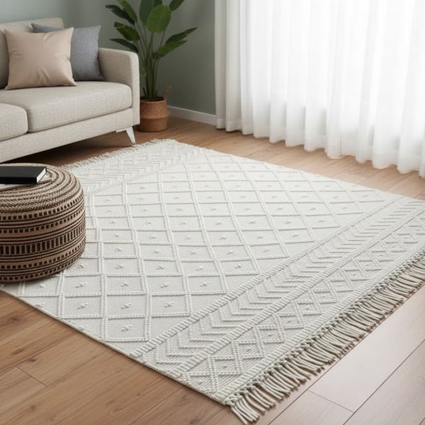 سجاد هاند ميد صوف فاخر متعدد المقاسات – موديل  HAZ-092