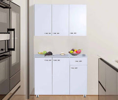 Two piece kitchen made of high quality MDF wood - O-SRH-127