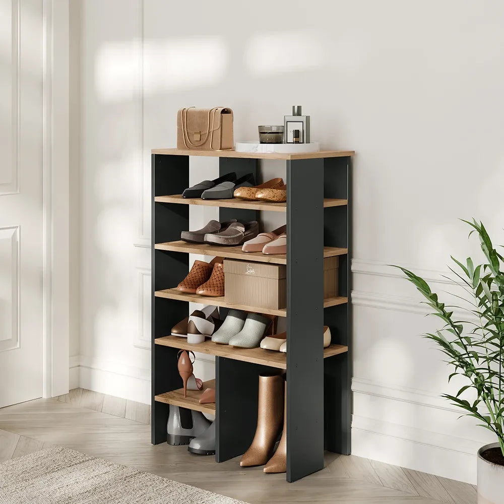 Modern MDF Wood Shoe Rack for Shoe Organization – WAF-193
