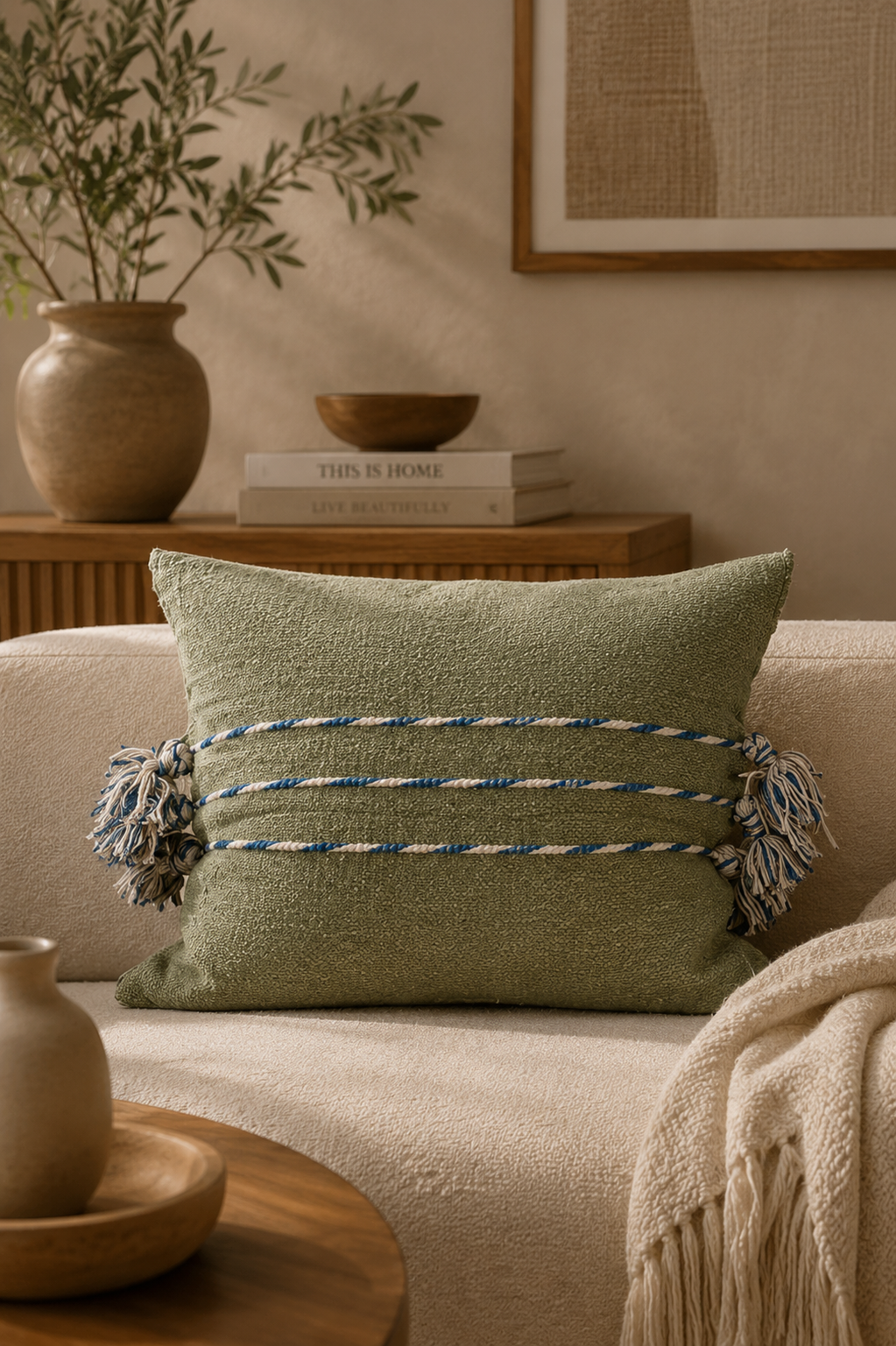 Handmade wool cushion from Oscar Furniture – Rof-110