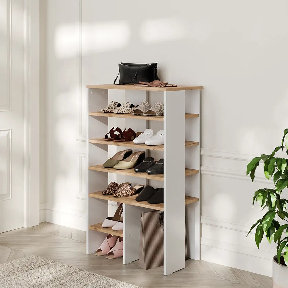 Modern MDF Wood Shoe Rack for Shoe Organization – WAF-184