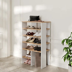 Modern MDF Wood Shoe Rack for Shoe Organization – WAF-184