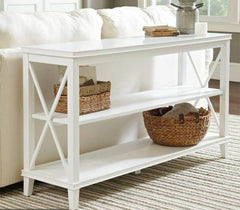 Natural wood side table - ELG-043 - 60x120