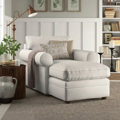 Beech wood chaise lounge - 155cmX105cm - ELG-136