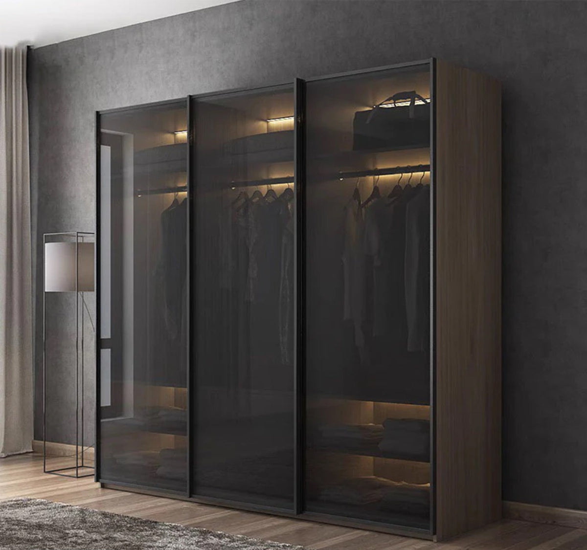 دولاب أوسكار خشب MDF – تصميم عصري واسع المساحة
