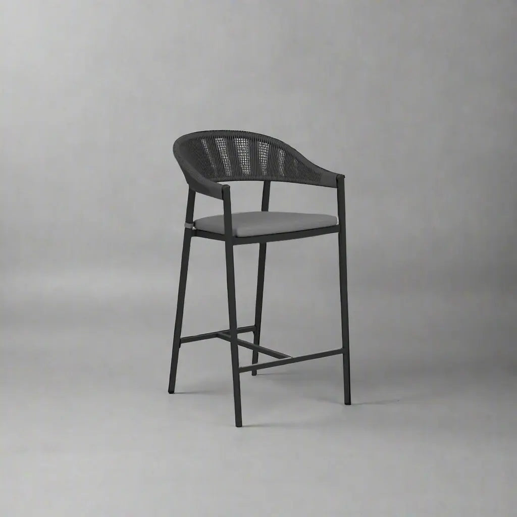 Nivala Bar Stool Ropes - Black