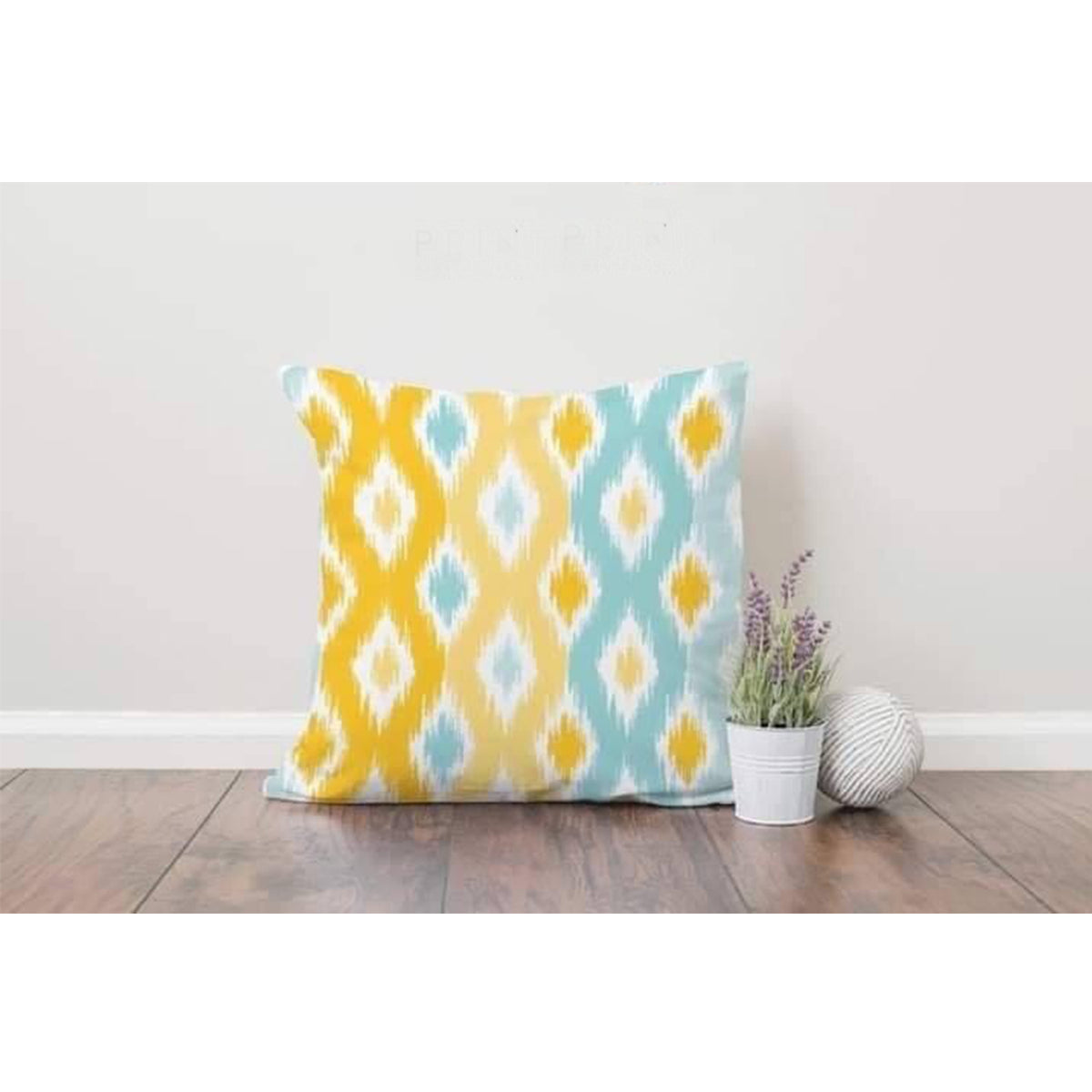 Velvet Cushion in Linen - PRV-009