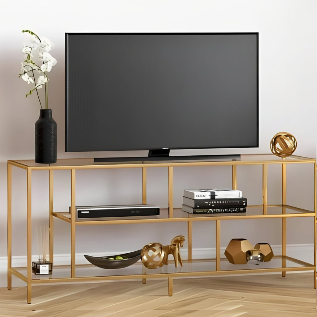 Metal TV table with electrostatic paint - OLT-052