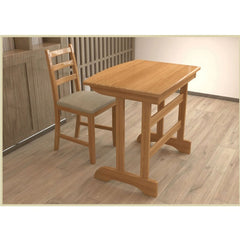 Office + Red Beech Wood Chair - OBG-029