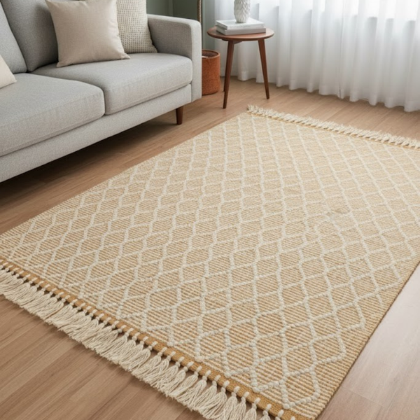 سجاد هاند ميد صوف فاخر متعدد المقاسات – موديل HAZ-086