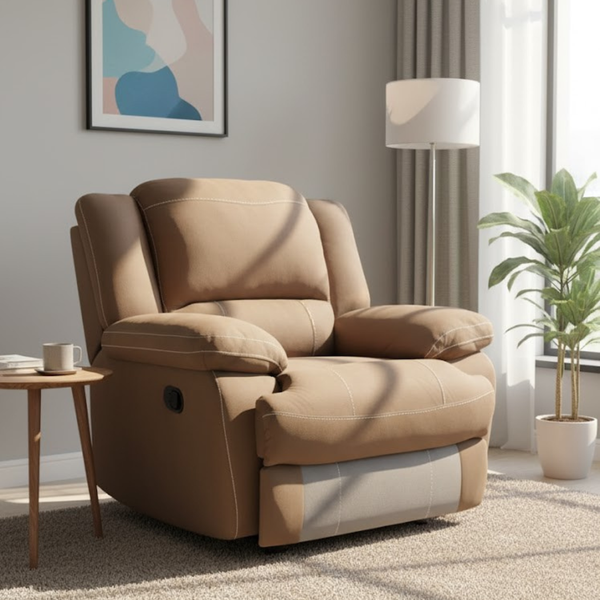 Lazy Boy Chair RLB-0012 – Massage, Vibration, and Rotation with Chaise Lounge for Exceptional Comfort Level