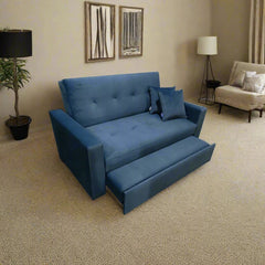Manx 2-Seater Sofa Bed - Red Beech Wood - HST-063