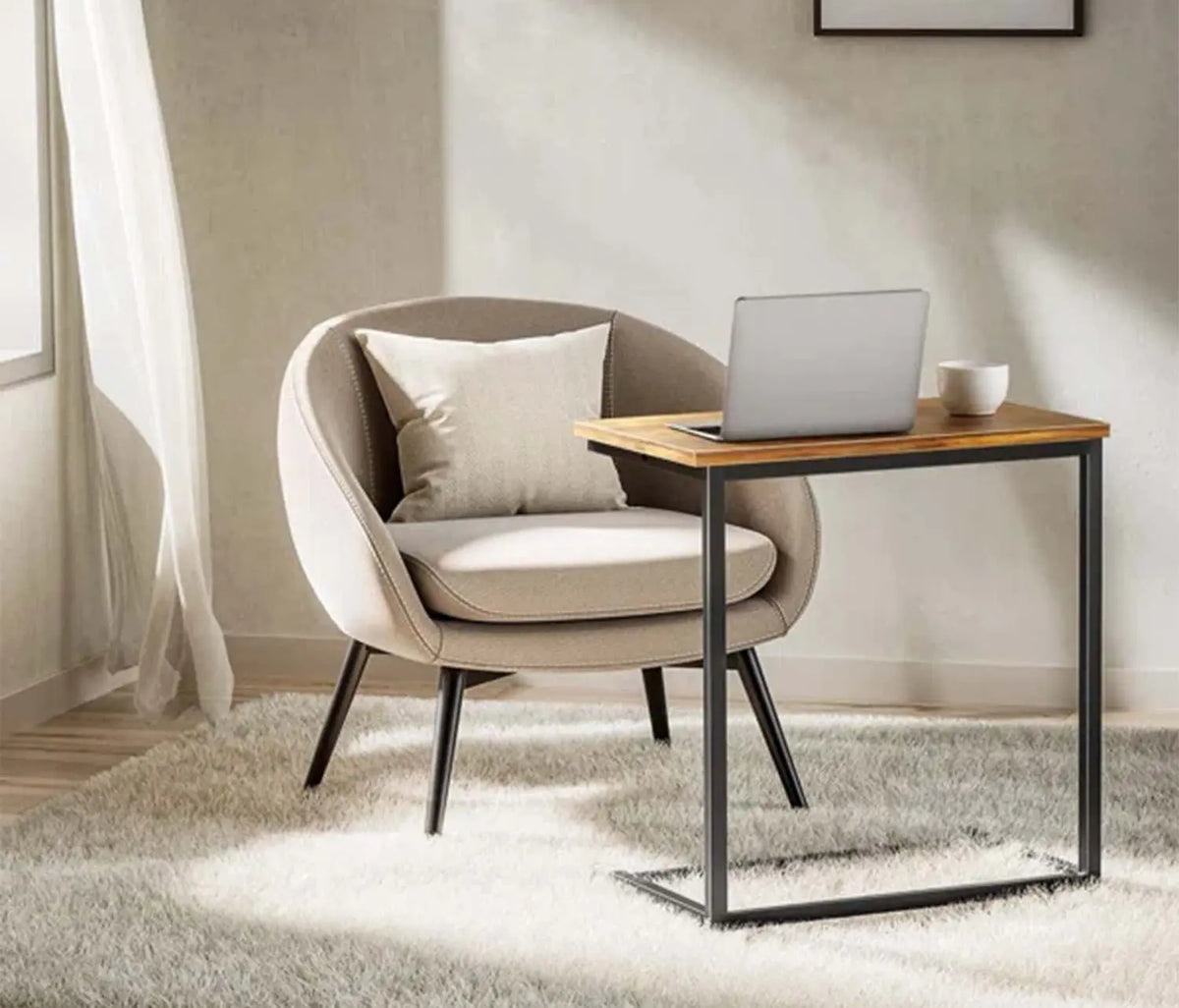 High quality MDF wood side table - O-SRH-053