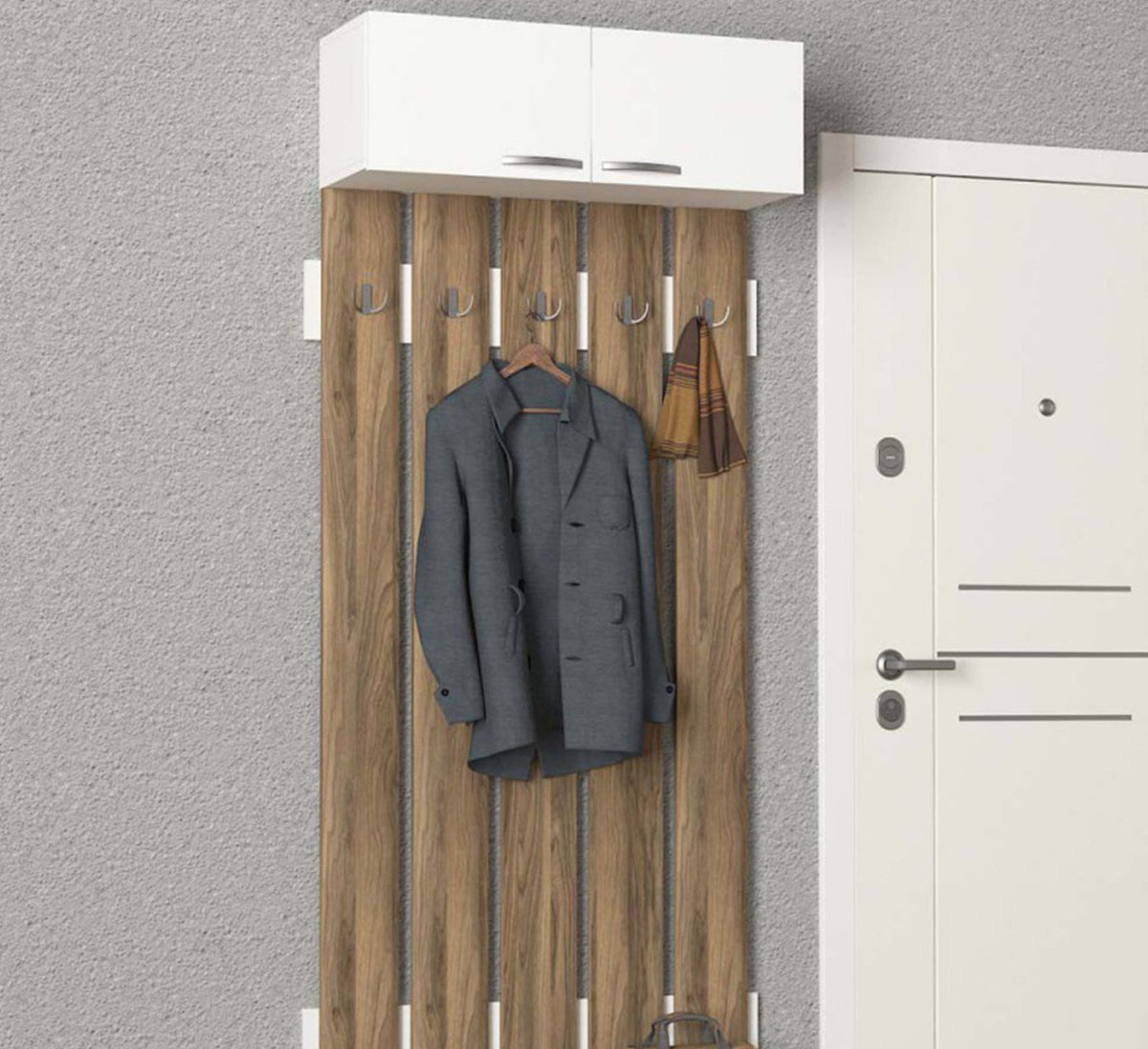 High quality MDF wood clothes rack - OUBE-032