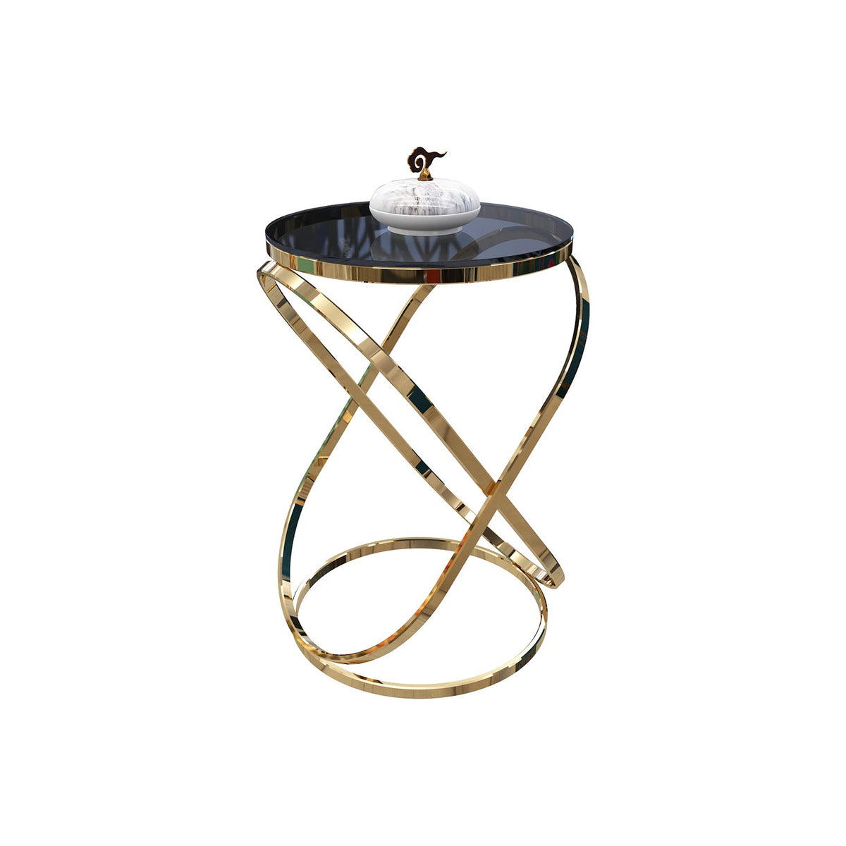 ترابيزة جانبية ستانلس ستيل - ORX-054