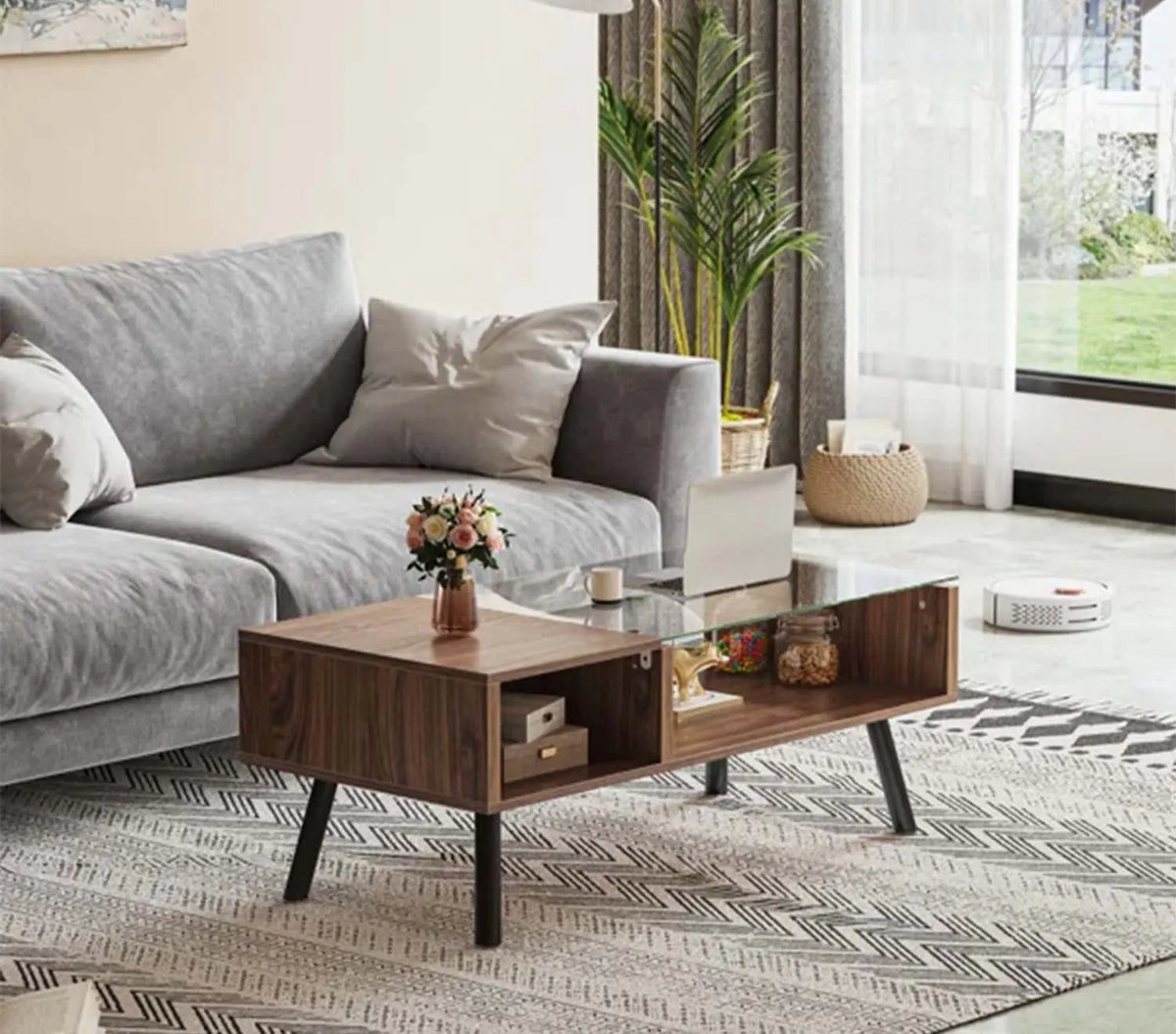 High quality MDF wood coffee table - O-SRH-088