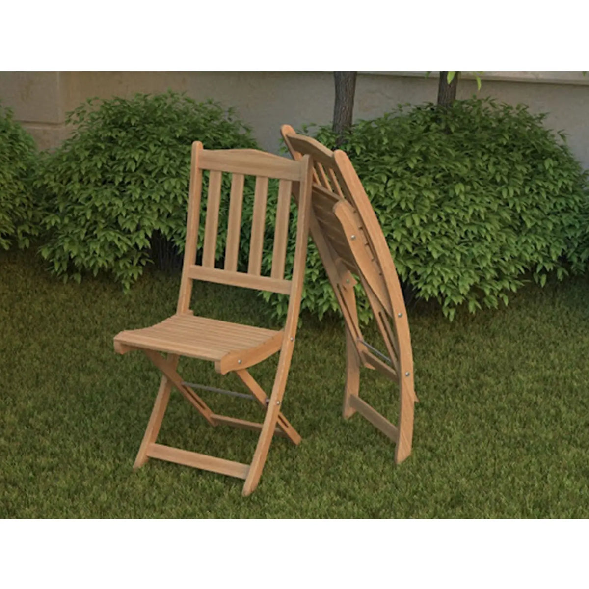 Red Beech Wood Chair - OBG-019