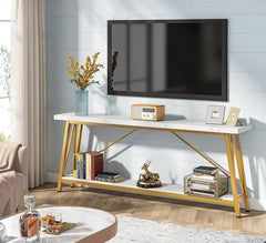 Electrostatic painted metal console - MTC-108