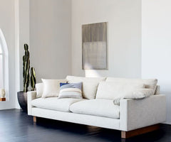 Beech wood sofa - ELG-098 - 220 * 80