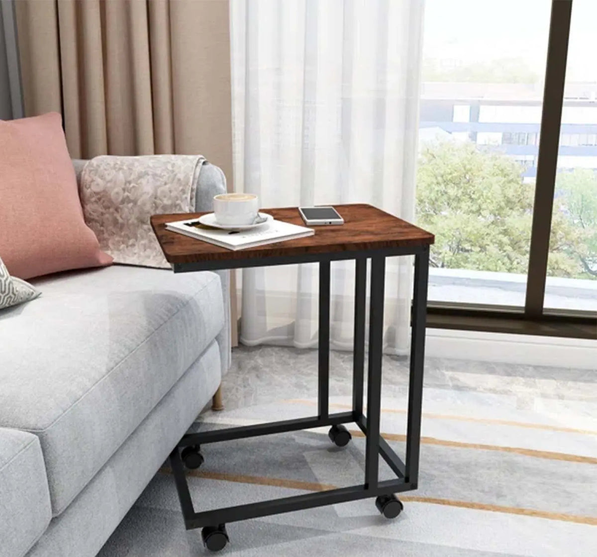 High quality MDF wood side table - O-SRH-057