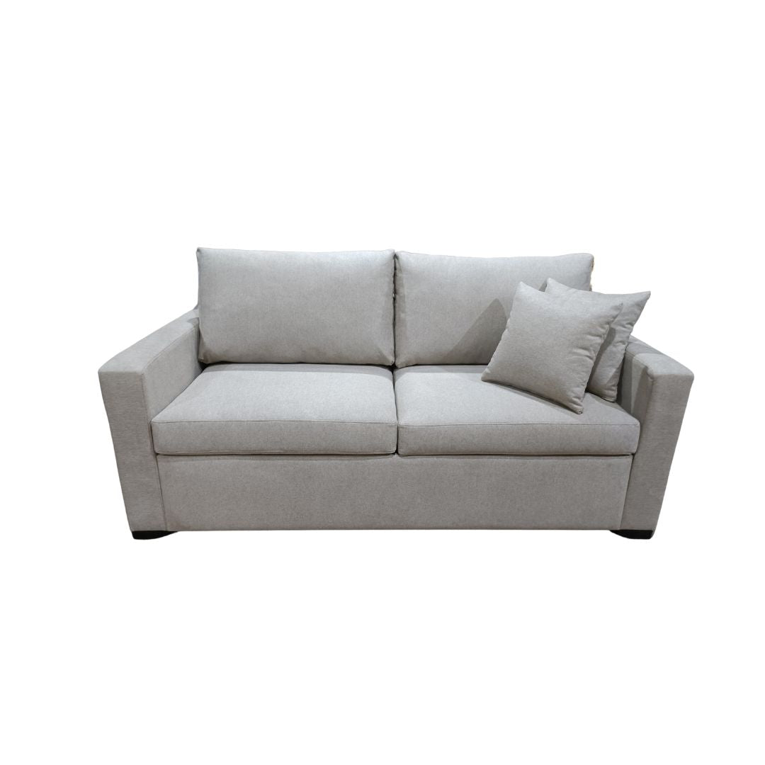 Modern mobile fixed sofa - red beech wood - HST-122