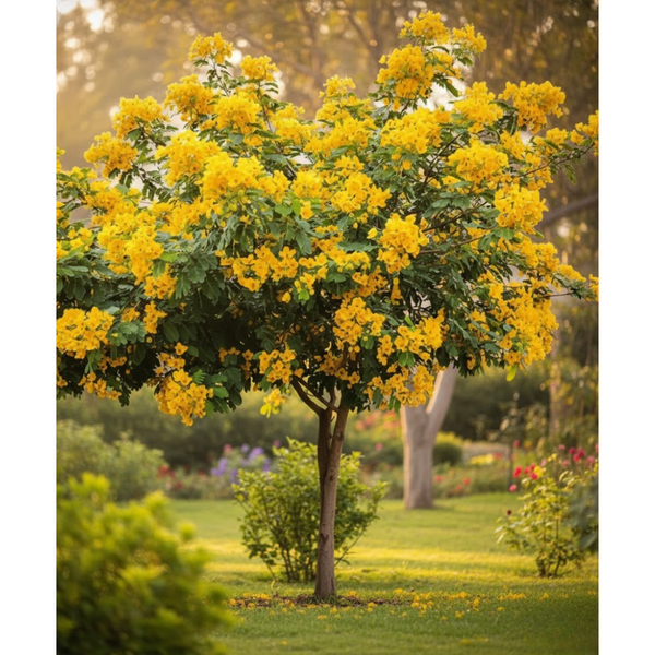 شجرة أكاسيا إندوزا EGP-007 – شجرة زينة بألوان زاهية مثالية لأعمال اللاندسكيب والديكور الخارجي