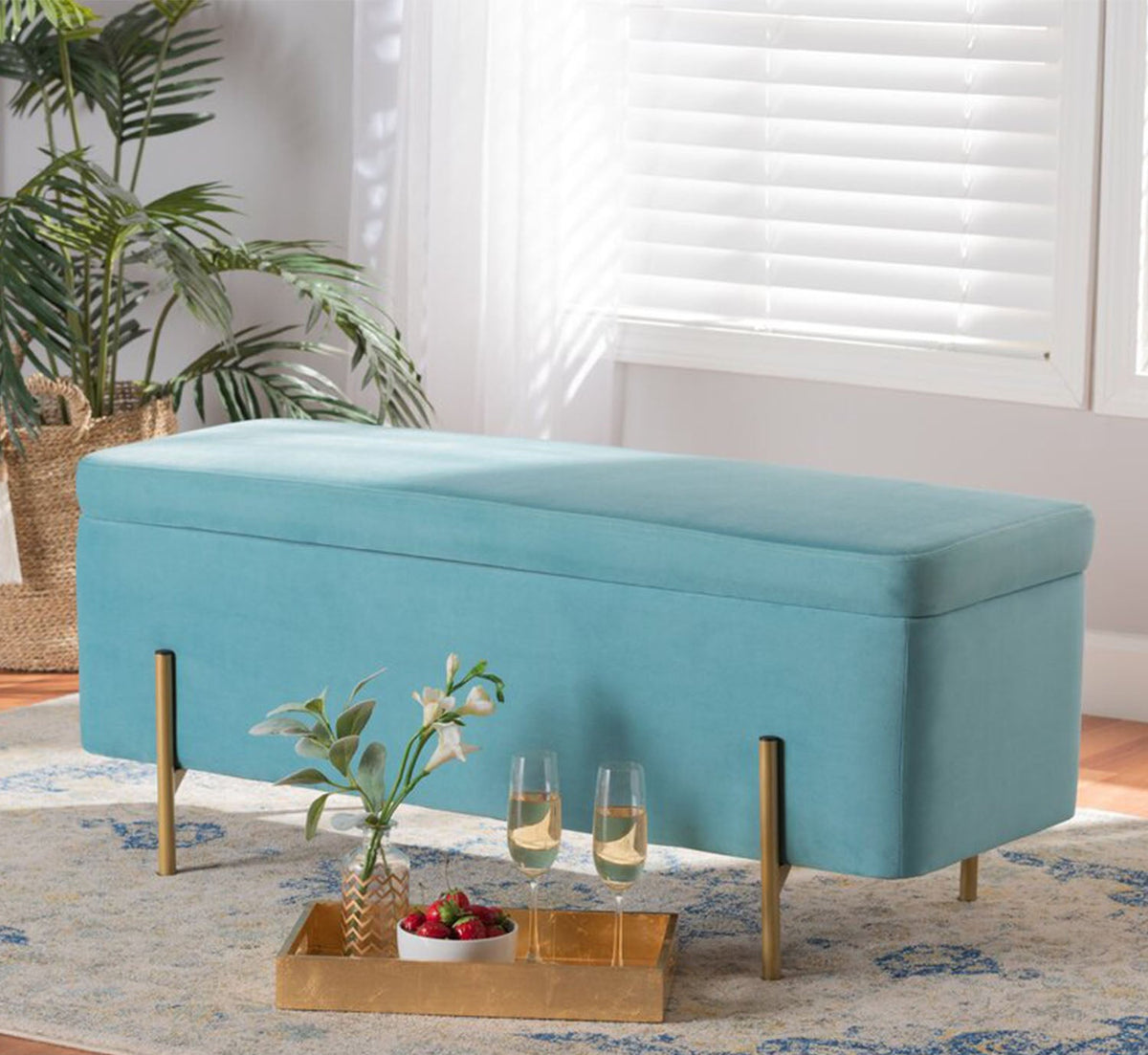 بانكيت ديكوري من MDF والموسكي مع تغطية جلد وقطيفة – تصميم عصري فاخر