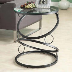 Thermal paint side table - OLT-026