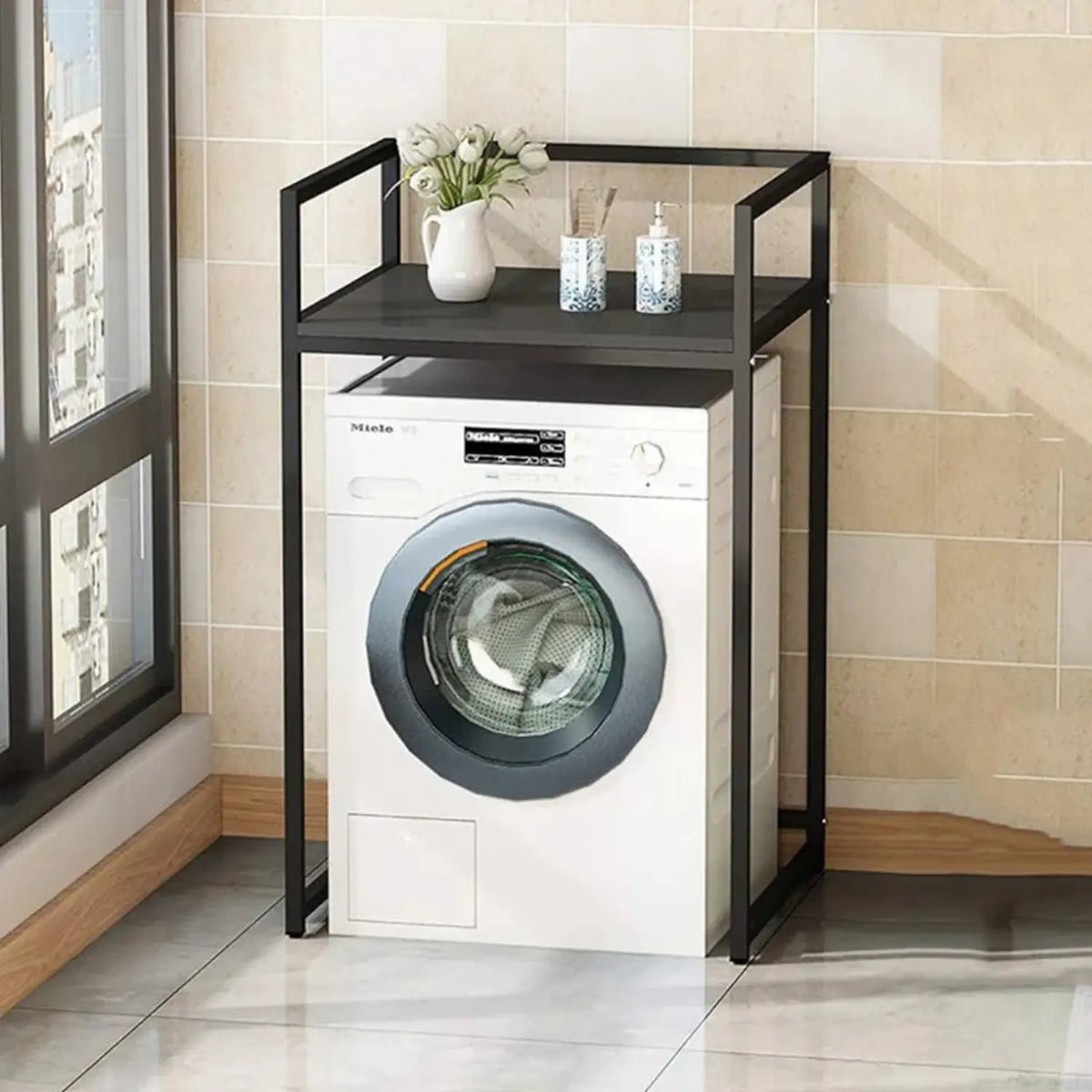 High Quality MDF Wood Bathroom Storage Unit - OSM-479