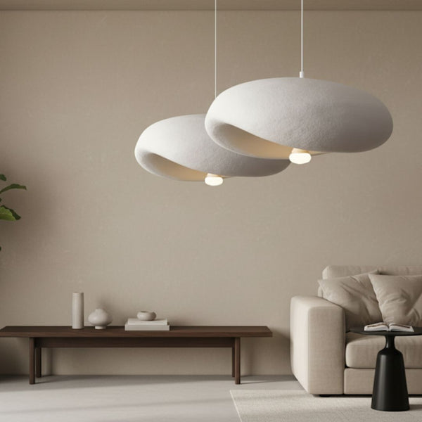 نجفة فايبر جلاس عالية الجودة – قطر 40 سم × ارتفاع 20 سم – تصميم عصري أنيق – موديل FIG-003