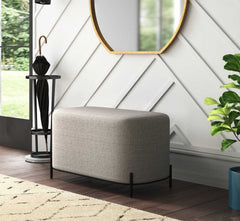 Musk wood and MDF and steel banquet - BDF-096