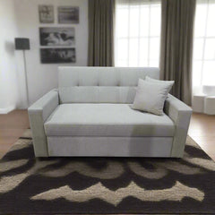 Manx 2-Seater Sofa Bed - Red Beech Wood - HST-080