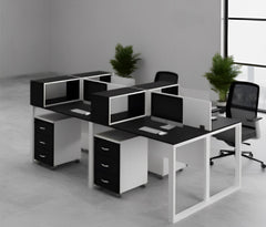 Spanish MDF wood workstation - CEM-022