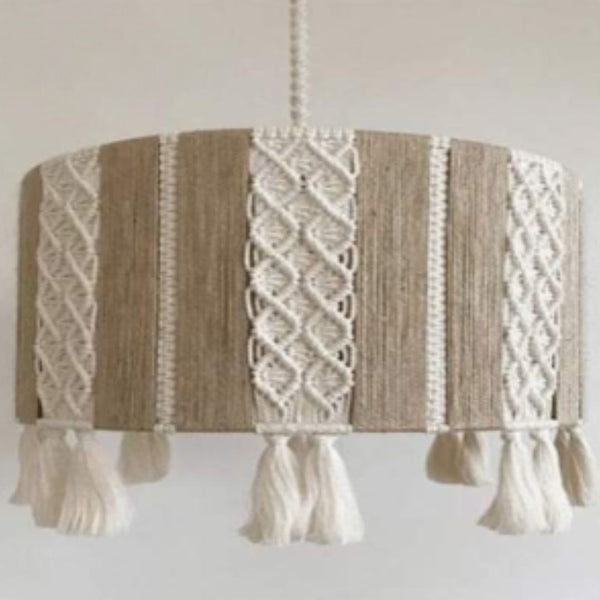 Natural Bamboo Chandelier – Elegant Handmade Design for Warm and Modern Lighting - HOB-054