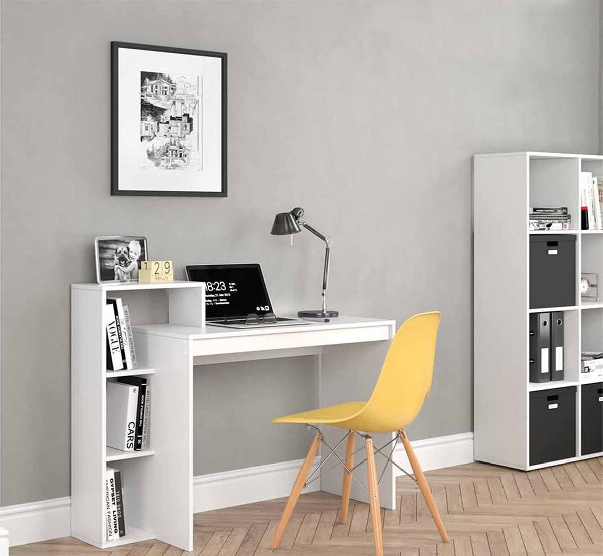 High quality MDF wood desk 40X100cm-BDF-123