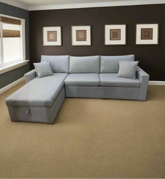 Mobile seat and chaise longue - red beech wood - HST-137