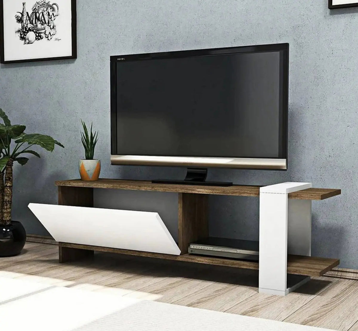 TV table - high quality MDF wood with HPL layer - OSM-370