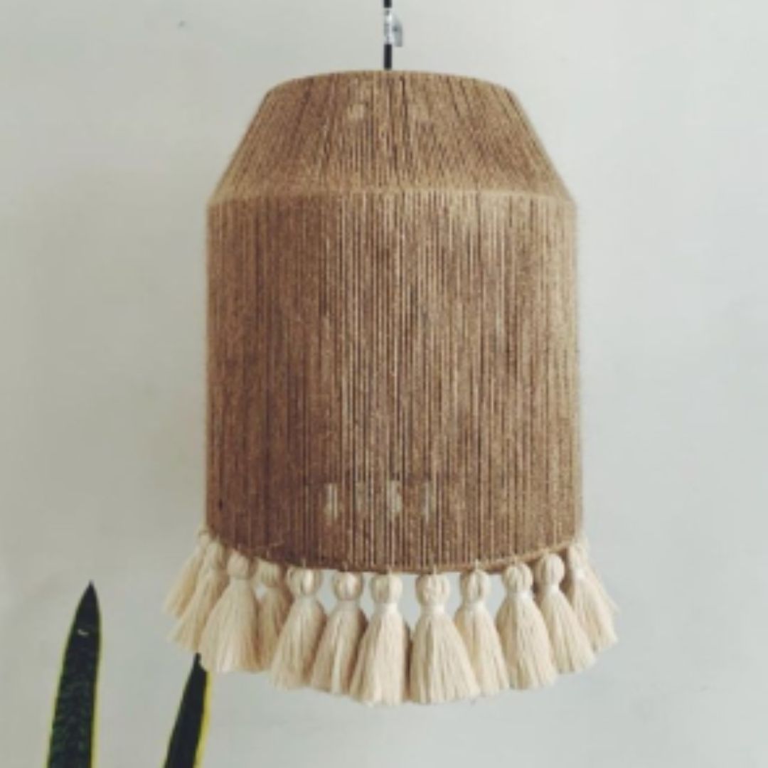 Natural Bamboo Chandelier – Handmade Design Adds a Warm and Elegant Touch - HOB-052