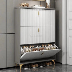Modern MDF Wood Shoe Rack for Shoe Organization – WAF-192