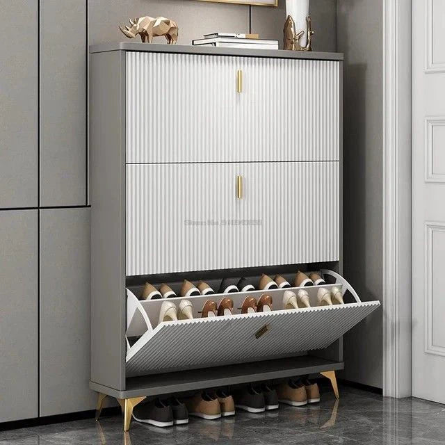 Modern MDF Wood Shoe Rack for Shoe Organization – WAF-192