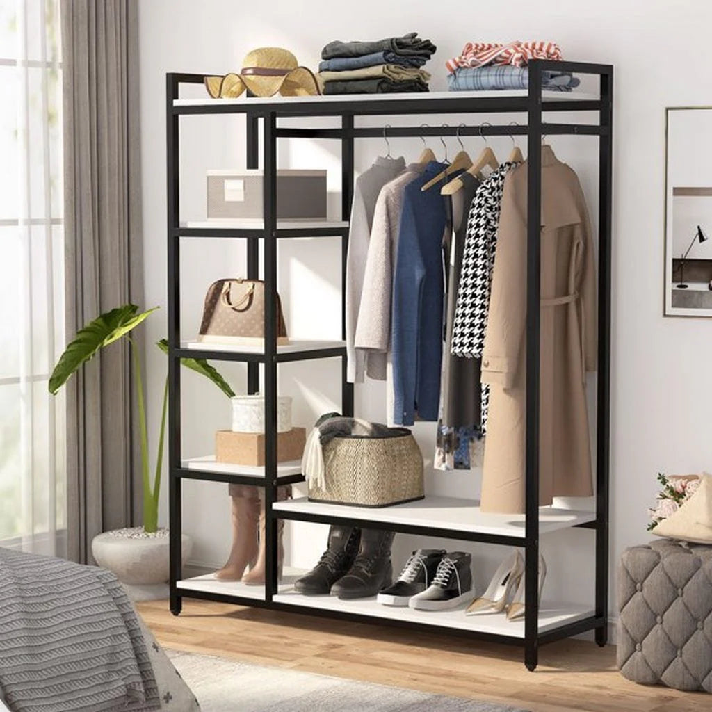 دريسنج خشب MDF كبير بتصميم عملي لتنظيم الملابس – WAF-231