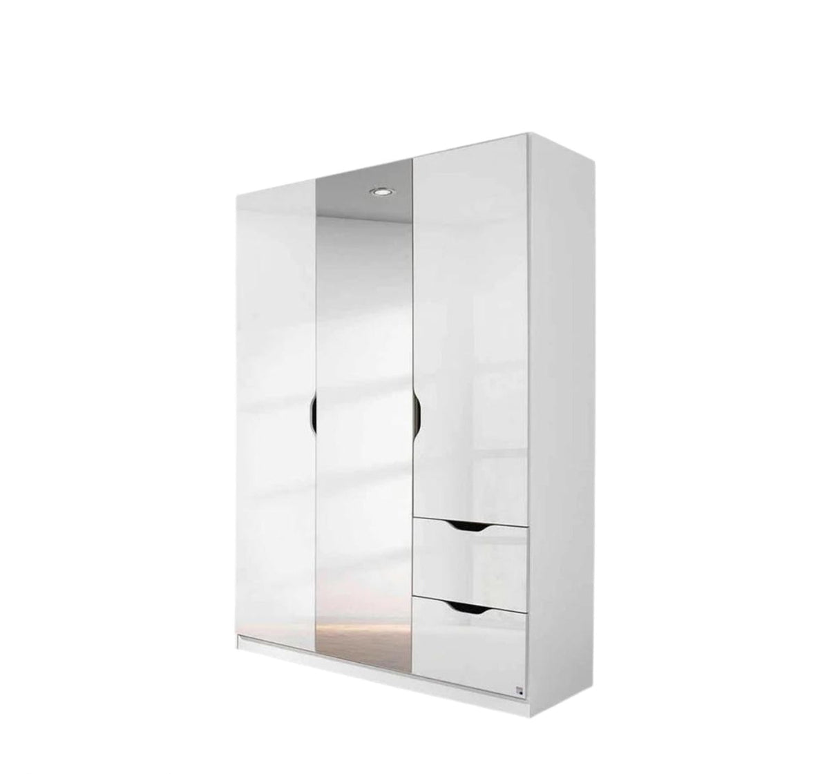 MDF wood wardrobe with melamine layer - KYN-111