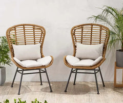 2 Chair Set from Rattan - OS-253