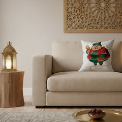 Ramadan Cushion 40×40 cm with Fiber Filling and Zipper – Elegant Ramadan Design | OS-RAM-024