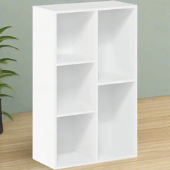 White MDF children's library - 80x50x24 cm - OSM-534