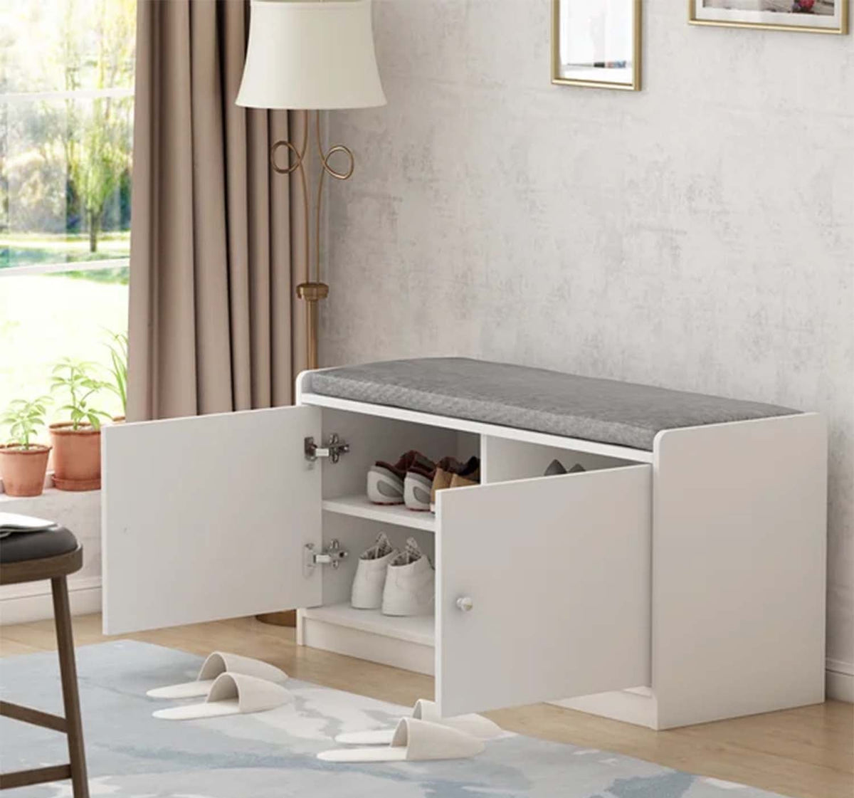 High-quality MDF wooden shoe rack - O-SRH-110