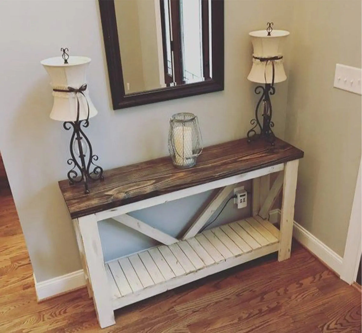 Natural wood console - 120X 90 - ELG-033