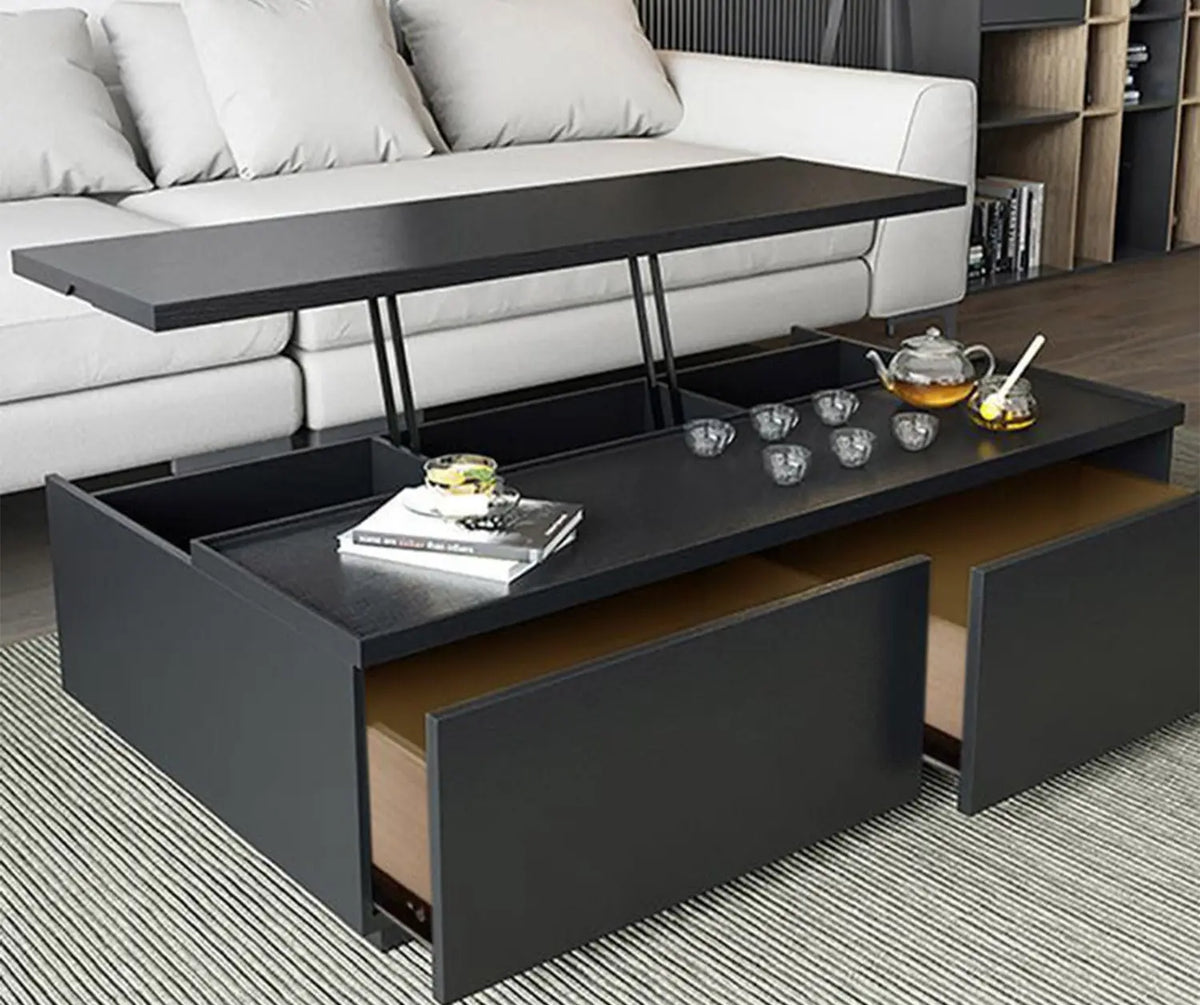Treated Spanish MDF wood coffee table - OFS-028